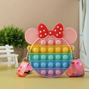 Disney Minnie Mouse pop it purse